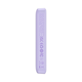 Powerbank Baseus Magnetic Mini Air Wireless 10000mAh 20W+kabel USB C-USB C (fiolet)