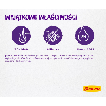 JOSERA Culinesse - sucha karma dla kota - 10 kg