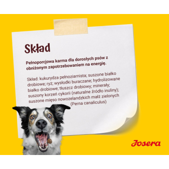 JOSERA Senior Balance - sucha karma dla psa - 12,5 kg