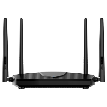 TOTOLINK X5000R AX1800 WIRELESS DUAL BAND GIGABIT ROUTER vlan router bezprzewodowy Gigabit Ethernet Dual-band (2.4 GHz/5 GHz) Czarny