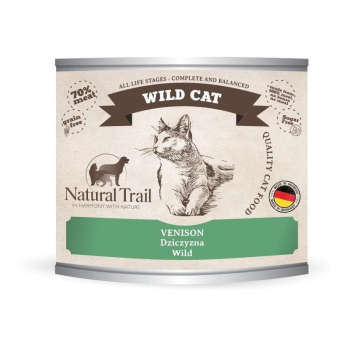 NATURAL TRAIL Cat  Wild Venision puszka 200g