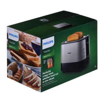 Toster  Philips  HD2637/90 (1000W; kolor czarny)