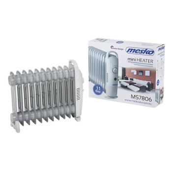 Grzejnik olejowy MESKO MS 7806 11 żeberek (1200W; 11; kolor biały)