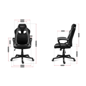 Fotel gamingowy HZ-Force 2.5 Grey Mesh