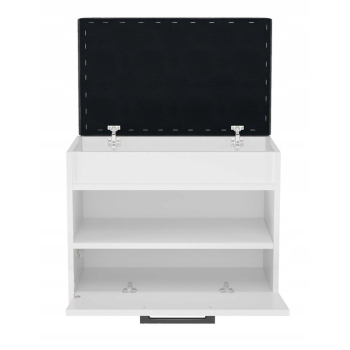 Szafka na buty ze schowkiem PARMA MINI 60x35xH49 biel
