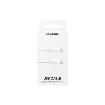 Samsung Cable Type C to C, 5A, White