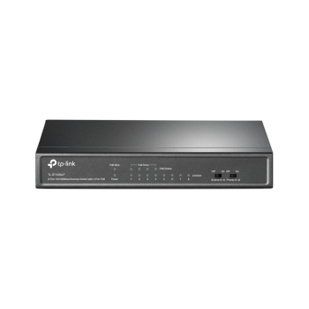 Switch TP-LINK TL-SF1008LP Przełącznik typu desktop, 8 portów 10/100 Mb/s, 4 porty PoE , 8 portów RJ45 10/100 Mb/s, 4 porty PoE, transfer danych i zas