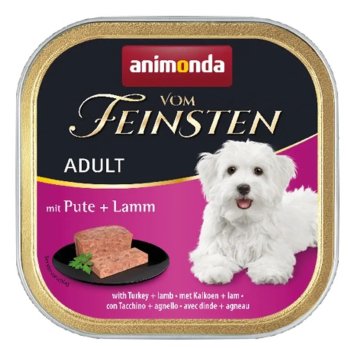 ANIMONDA Vom Feinsten Classic indyk i jagnięcina - mokra karma dla psa - 150g