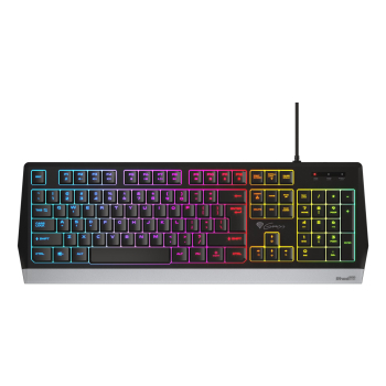 Klawiatura Gaming GENESIS RHOD 300 RGB Czarna USB