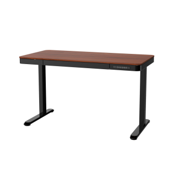 Biurko ACTIVEJET z elektryczną regulacją wysokości 140x70 ET119W-C czarny/orzech