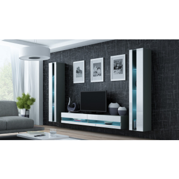 Zestaw VIGO NEW 3 szary/biały połysk