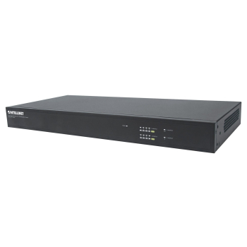 Intellinet 561433 łącza sieciowe Zarządzany Gigabit Ethernet (10/100/1000) Obsługa PoE Czarny