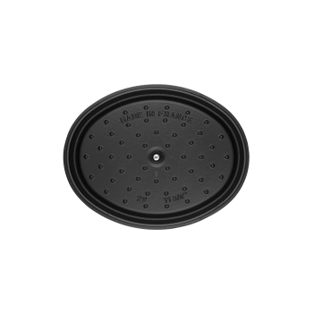 STAUB Żeliwny garnek owalny 40509-322-0 6,7l czarny