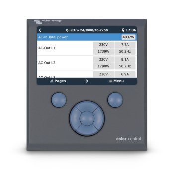 Victron Energy Panel Color Control GX