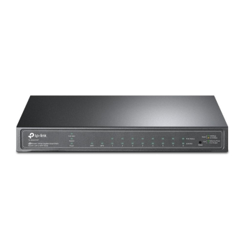 TP-Link Omada SG2210P łącza sieciowe Zarządzany L2/L2+ Gigabit Ethernet (10/100/1000) Obsługa PoE Czarny