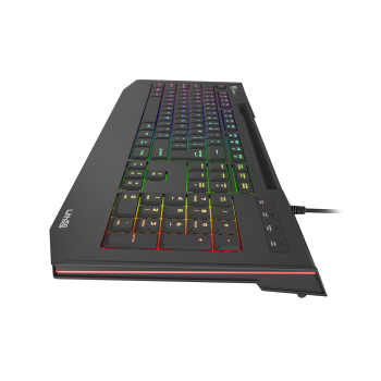 Klawiatura dla graczy Genesis Lith 400 RGB US podświetlenie X-Scissor Software SLIM