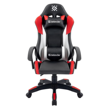 DEFENDER FOTEL CRATER CZERWONO-CZARNY GAMING