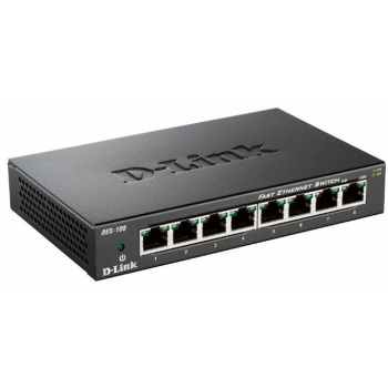D-Link DES-108 Czarny
