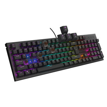 GENESIS Thor 303 klawiatura Gaming USB QWERTY US English Brzoza