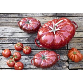 Garnek żeliwny owalny pomidor STAUB 40511-774-0 - czerwony 2.5 ltr