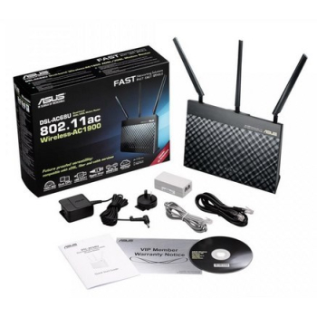 Router ASUS DSL-AC68U (ADSL, VDSL2, xDSL; 2,4 GHz, 5 GHz)