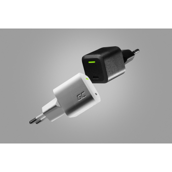 GREEN CELL ŁADOWARKA USB-C GAN GC POWERGAN 33W PD 3.0 QC 3.0 USB-C CZARNA