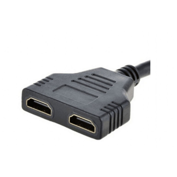 Adapter GEMBIRD DSP-2PH4-04 (HDMI M - 2x HDMI F; 0,20m; kolor czarny)