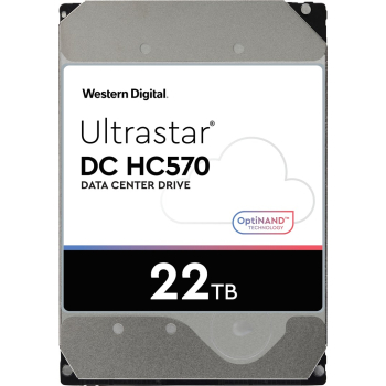 Dysk serwerowy HDD Western Digital Ultrastar DC HC570 WUH722222ALE6L4 (22 TB; 3.5