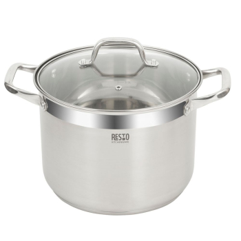 Resto Kitchenware Libra 8 l Okrągły Stal nierdzewna