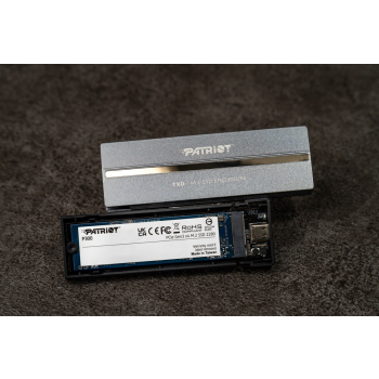 Patriot TXD obudowa USB3.2 do SSD M.2 NVMe 1.3, do 8TB - Aluminium