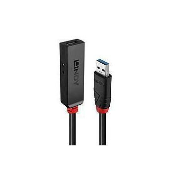 Lindy 43400 huby i koncentratory USB 3.2 Gen 1 (3.1 Gen 1) Type-C 5000 Mbit/s Czarny