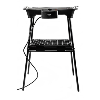 Adler AD 6602 Gril Blad Prąd elektryczny Czarny 2000 W