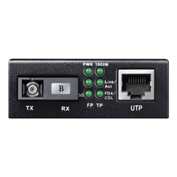 Cudy MC100GSB-40B konwerter sieciowy 1000 Mbit/s Multifunkcyjny, Pojedynczy Czarny