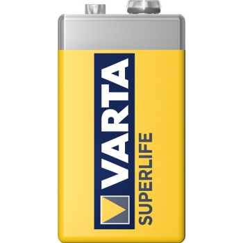 Bateria cynkowo-węglowe VARTA Superlife 9V 6F22 (Zn-C; x 1)