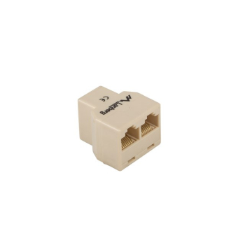 LANBERG ZŁĄCZKA SIECIOWA RJ45 -> 2X RJ45 AD-RJ45-2RJ45-OU