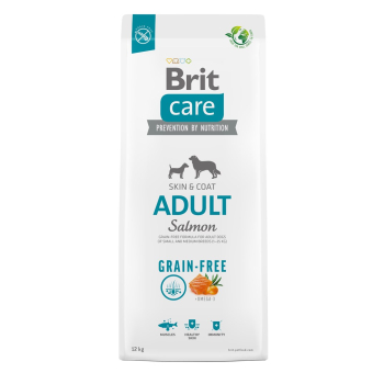 BRIT Care Grain-Free Adult Salmon - sucha karma dla psa - 12 kg