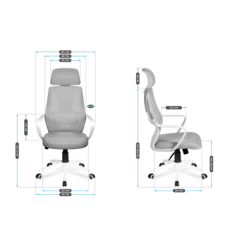 Fotel biurowy MA-Manager 2.8 grey