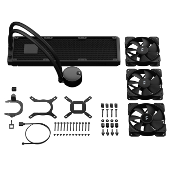 Fractal Design Lumen S36 v2 Procesor Chłodnica cieczy all-in-one 12 cm Czarny 1 szt.