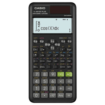 CASIO KALKULATOR NAUKOWY FX 991ES PLUS 2 CZARNY, 12 CYFROWY WYŚWIETLACZ
