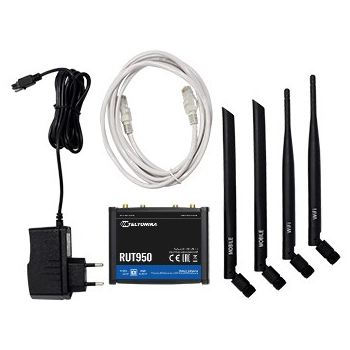 Router LTE Teltonika RUT950U022C0 (3G/4G/LTE SIM, xDSL; 2,4 GHz)