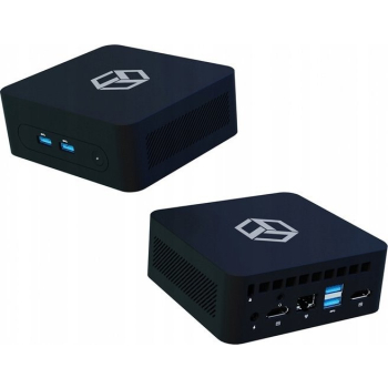 Mini PC Qoobe ANN100 N100/12GB/SSD 512GB/Win 11 Pro czarny
