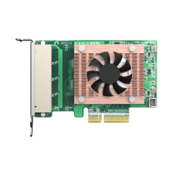 Qnap QXG-2G4T-I225, 4x 2.5GbE, PCIe Gen2 x1, Low-profile