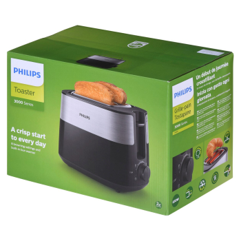 Toster Philips HD2516/90 (830W; kolor czarny)