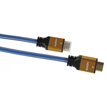 Kabel IBOX HD04 ULTRAHD 4K 1,5M V2.0 ITVFHD04 (HDMI M - HDMI M; 1,5m; kolor niebieski)