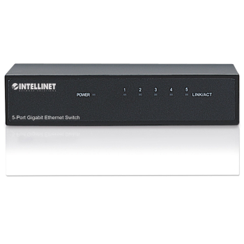 Switch 5x RJ45 Gigabit, metal, desktop