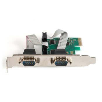 Kontroler RS232 PCI Express 2xDB9Low Profile, Chipset: AX99100