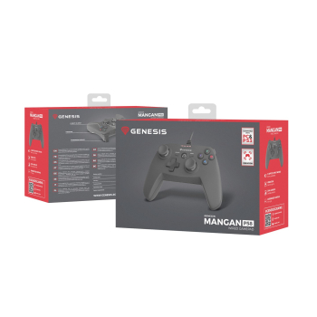 GENESIS P58 Czarny USB Gamepad Analogowy PC, Playstation 3