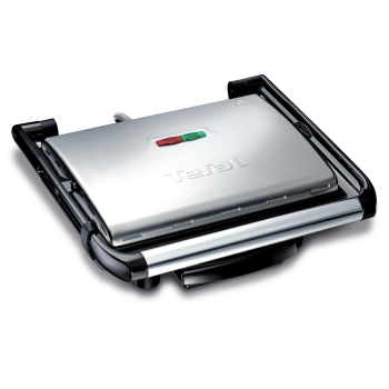 Grill Tefal GC241D38 ( stołowy-zamknięty ; 2000W ; kolor srebrny )