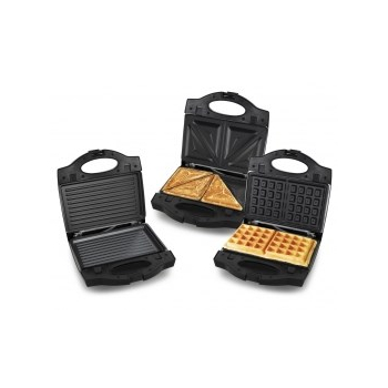 Opiekacz do kanapek Esperanza Muffuletta EKT005 (700W; kolor czarny, kolor inox)