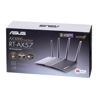Asus- RT-AX57 router AX3000 Wi-Fi 6